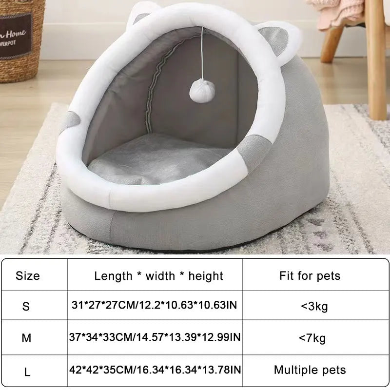 Cute Cat Bed for Indoor Small and Large Cats