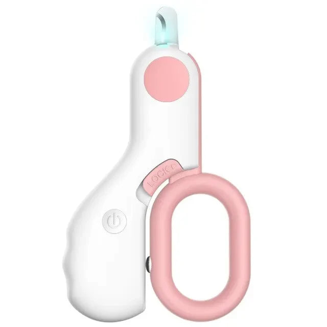 LED Light Cat Dog Nail Clipper Cutter Professional
