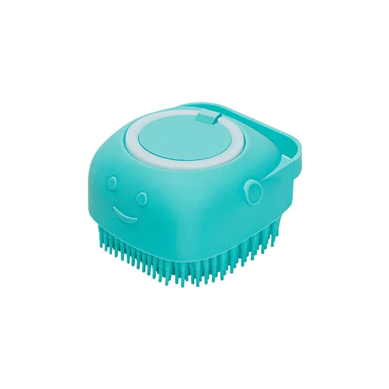 Dog Bathing Brush Pet Massage Brush Shampoo