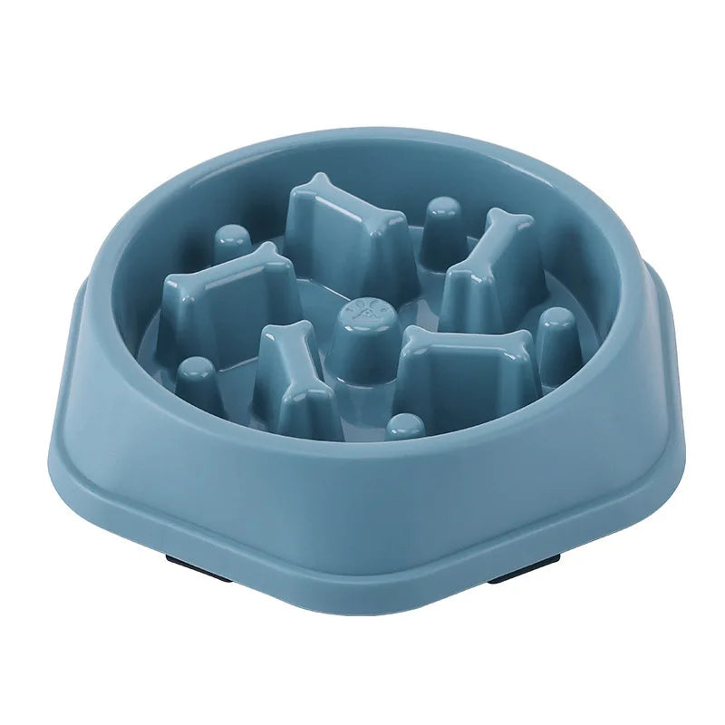 Pet Slow Food Bowl Anti-choking Feeder PP