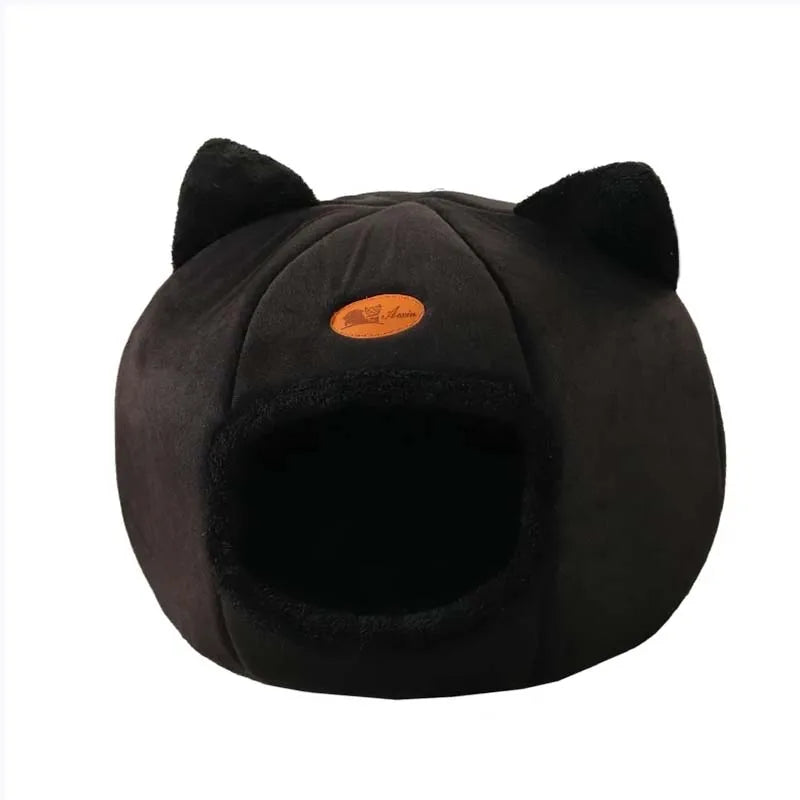Cat Head Shape Cute And Comfortable Warm Cat