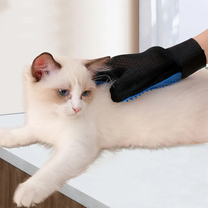 Pet Grooming Glove Cats/Dogs Brush Rabbit