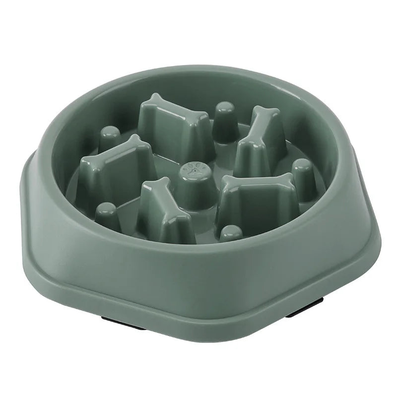 Pet Slow Food Bowl Anti-choking Feeder PP