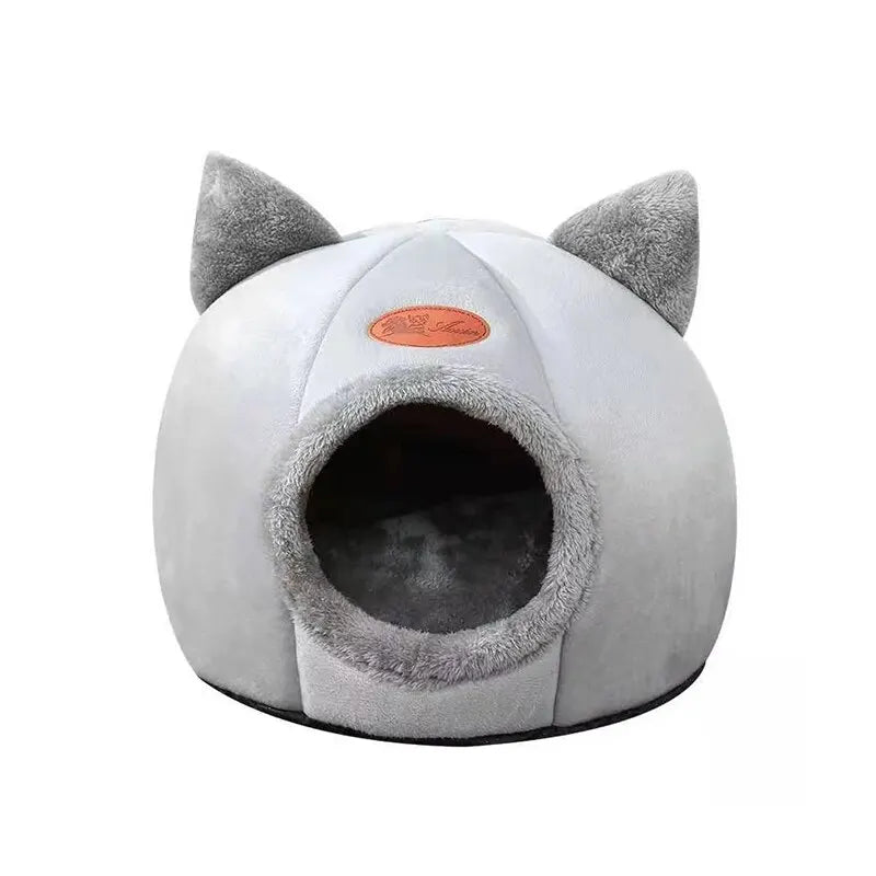 Cat Head Shape Cute And Comfortable Warm Cat
