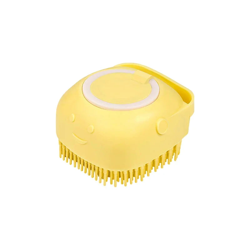 Dog Bathing Brush Pet Massage Brush Shampoo