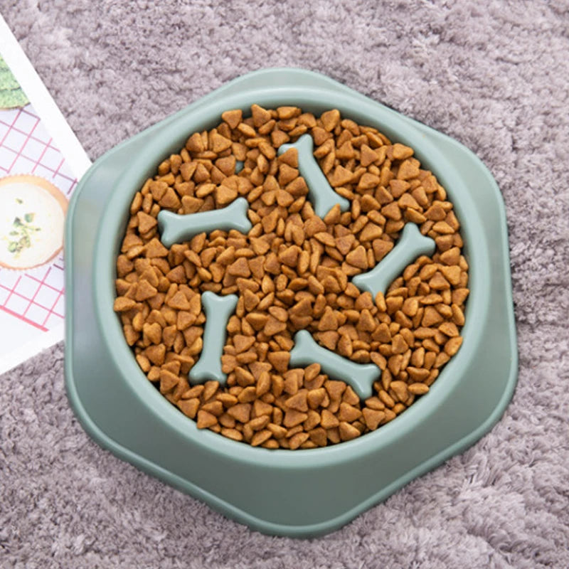 Pet Slow Food Bowl Anti-choking Feeder PP