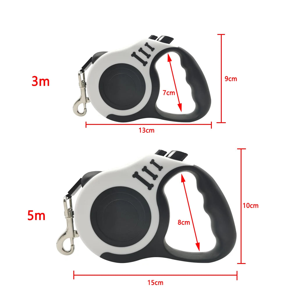 Dog Traction Rope For Small Medium Dogs Retractable