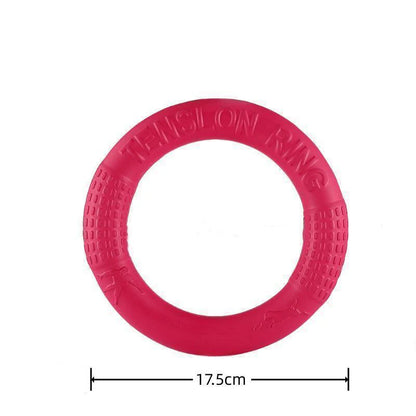 1pc Orange Dog Toys Pet Flying Disk Training