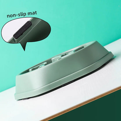 Pet Slow Food Bowl Anti-choking Feeder PP