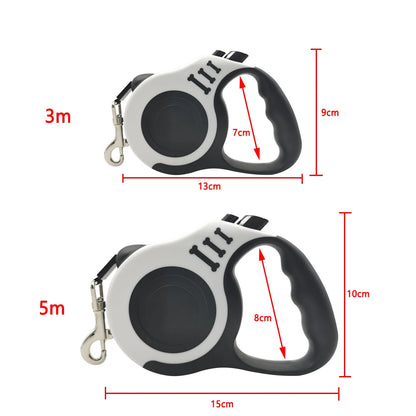 Dog Traction Rope For Small Medium Dogs Retractable